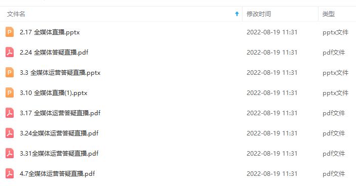 2022全媒体运营师：起薪高，待遇好，紧跟时代风口（全套视频课程 配套课件)