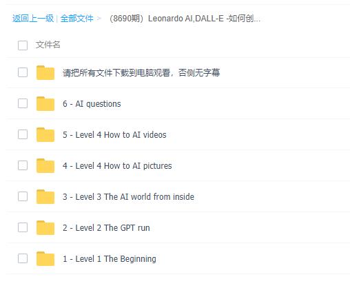Leonardo AI,DALL-E -如何创建AI人工智能图形和图像课程（17节）