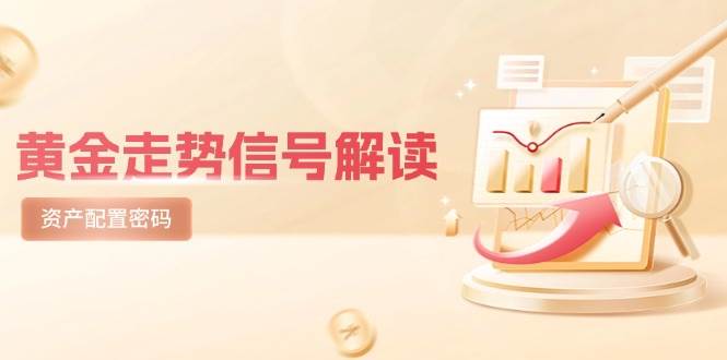 （无水印）黄金走势信号解读，避险逻辑+市场情绪，美股剧震后的资产配置密码