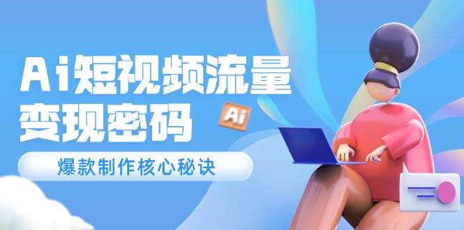 （无水印）Ai短视频流量密码，爆款制作核心秘诀，120万案例深度解析